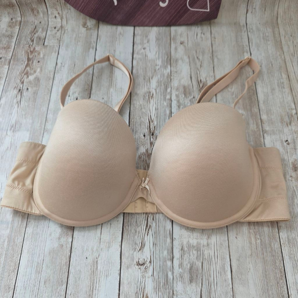 Heidi Klum Multiway Strapless T-Shirt Bra Toasted Almond Pristine Nude 38B